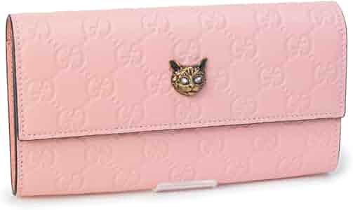 グッチ　レザー　長財布　ピンク　GG　ロゴ　可愛い　女の子　財布 グッチ レザー 長財布 ピンク GG ロゴ 可愛い 女の子 財布