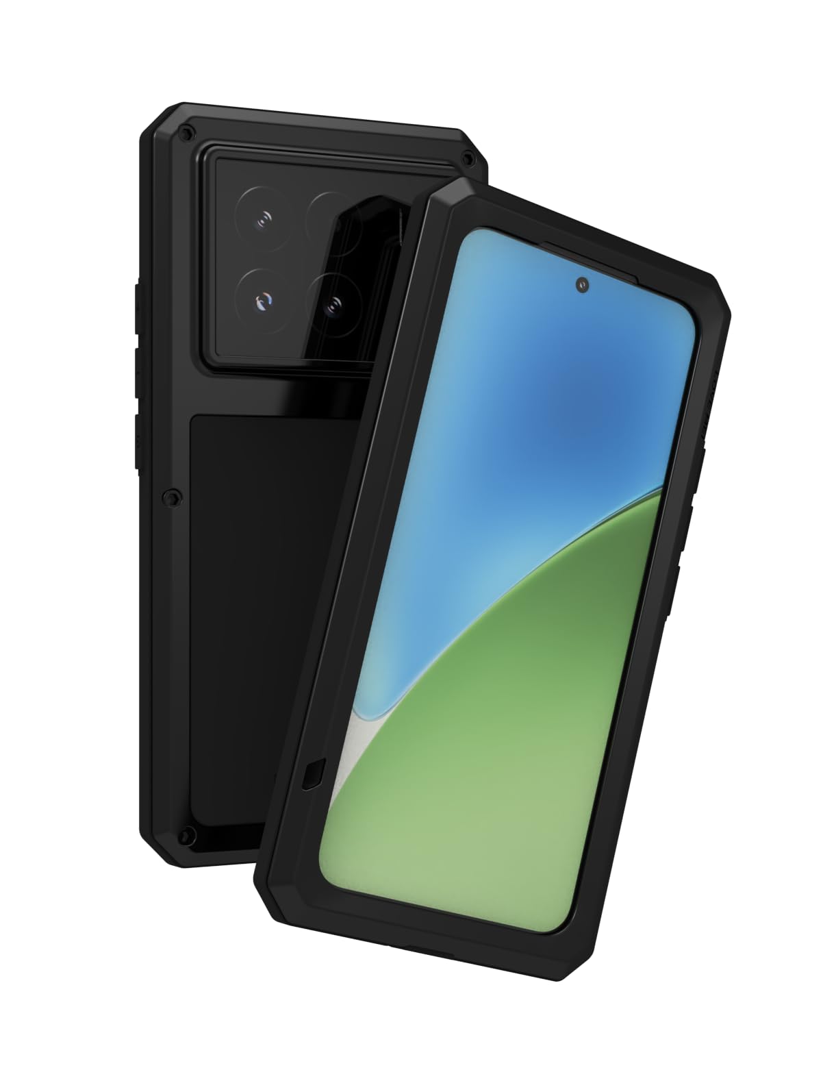 Coque Xiaomi 15 en aluminium robuste et protection d'écran - 8
