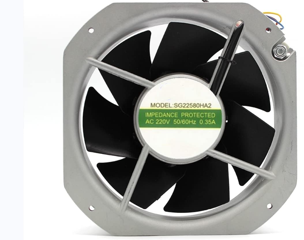 UWUKCJOKQ 220V 0.35A 22580 Cooling Fan 225X225X80mm