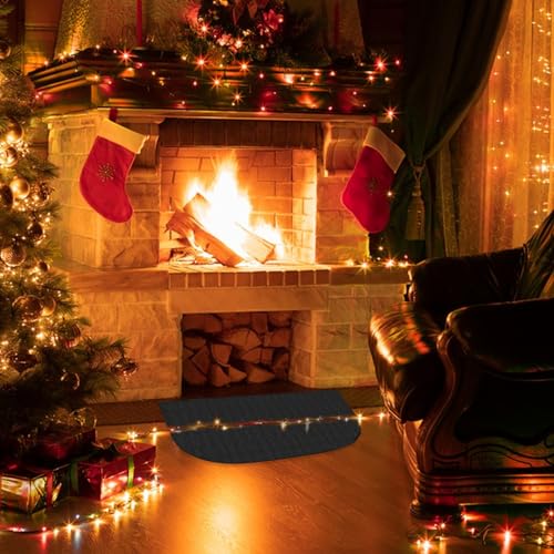 Feuerfeste Unterlage Feuerfeste Kaminmatte Funkenschutzplatte für Kaminofen Feuerfeste Bodenschutzmatte für Kamine Bodenblech Zum Schutz des Bodens Vor Funken (50 x 80 cm)