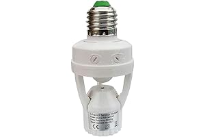 E26/E27 Motion Sensor Light Socket