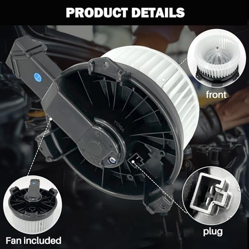 Image of 700257 AC Heater Blower Motor Fan Assembly Fit for Acura ILX 2013-2015 ，for Acura RDX 2013-2014，for Honda Civic 2012-2014 79310TR0A01, 80030TR0305