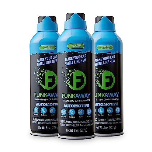 FunkAway Car Deodorizer Spray 3-Pack