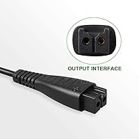 Vista 5 de Cargador adaptador de pared AC/DC de 4.8 V compatible con afeitadora ES-RT77 ES-RT77-S fuente de alimentación de alimentación fuente de alimentación