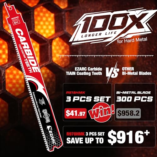 EZARC Obsidian 9-Inch Carbide Blade