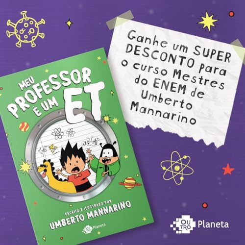 Meu professor é um ET | Edição com brinde - Cupom de desconto par...