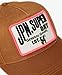 Superdry Denim Co Tobacco Brown Trucker Cap One Size