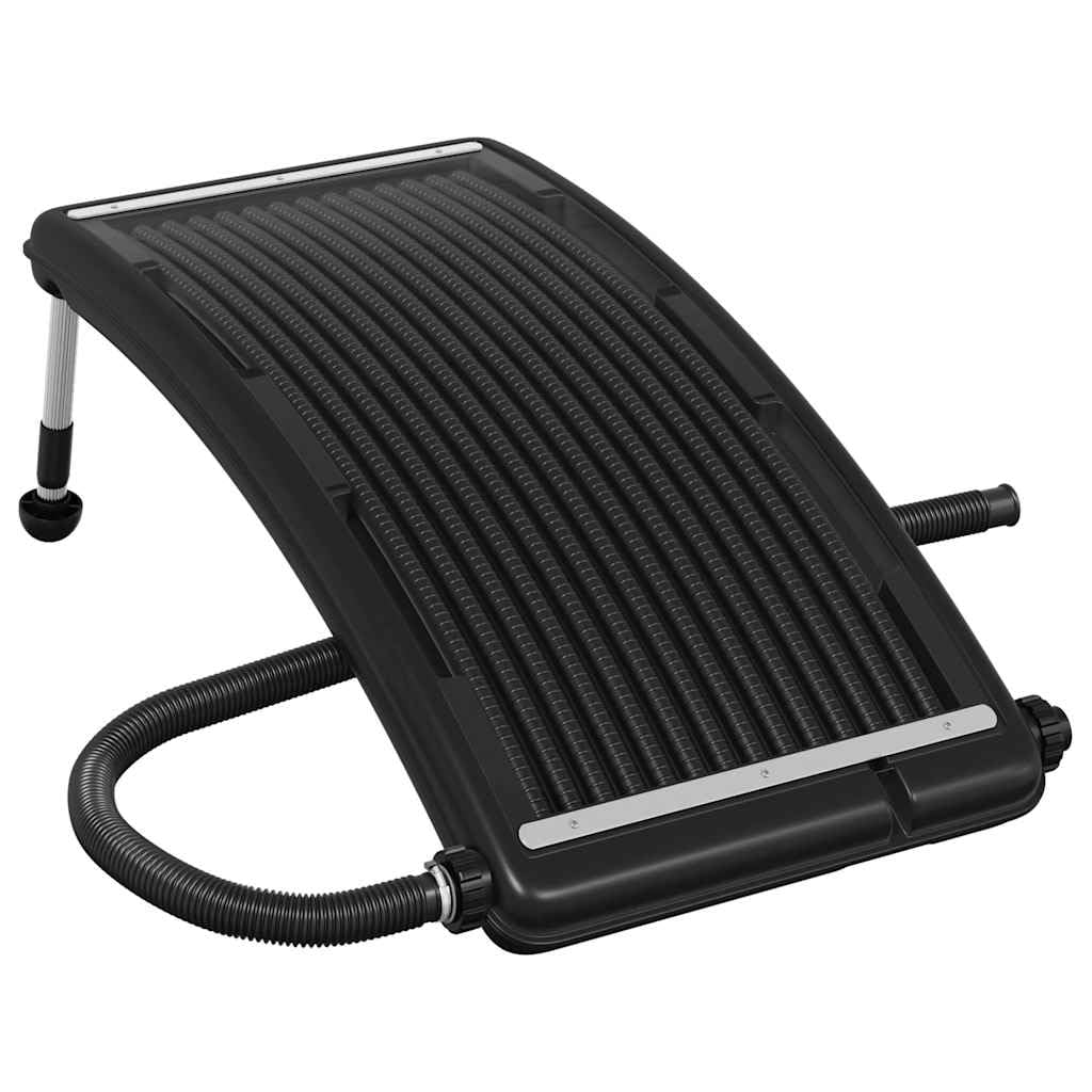 Kavolet Lot de 3 panneaux solaires pour piscine - 110 x 65 cm - Panneaux chauffants solaires incurvés pour piscine - Raccordement Ø 38 mm - Débit maximum 10 000 l/h - Panneau solaire de piscine