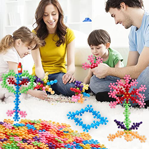220 Pcs Building Blocks Toys,Interlocking Solid Plastic Building Blocks Set Early Stem Educational Toy For Preschool Kids,Sorting And Stacking Blocks,Promotes Fine Motor Skills & Sensory Development #TOP6