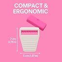 iPrep Women's Disposable Facial & Body Razor (Pack of 6) – Safe Hair Removal for Face, Arms, Underarms & Bikini Area – Smooth & Gentle Skin gallery image