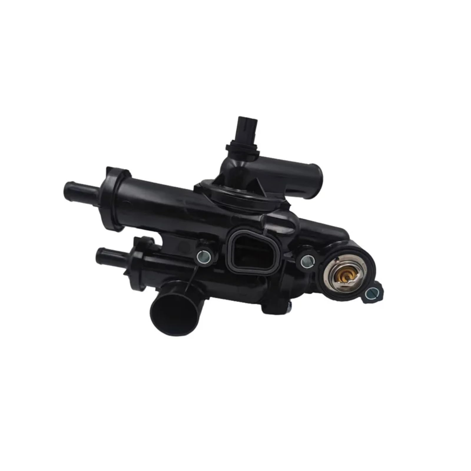 Coolant Thermostat Thermostat Housing Assy With Thermostats Assembly Replacement Unit 68003582AB Compatible With Jeep For Compass For Patriot 2007-2017