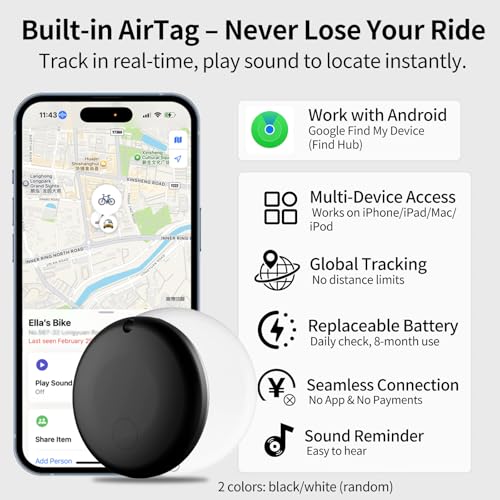 NUNET Smart Bike Tracker and Anti-Theft Alarm