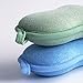 BabaMate Baby Bath Sponge - Ultra Soft Baby Sponge for Bathing - Kids Bath Sponges for Infants, Toddler Bath Time, 2 Count (1 Pack) - Green Blue