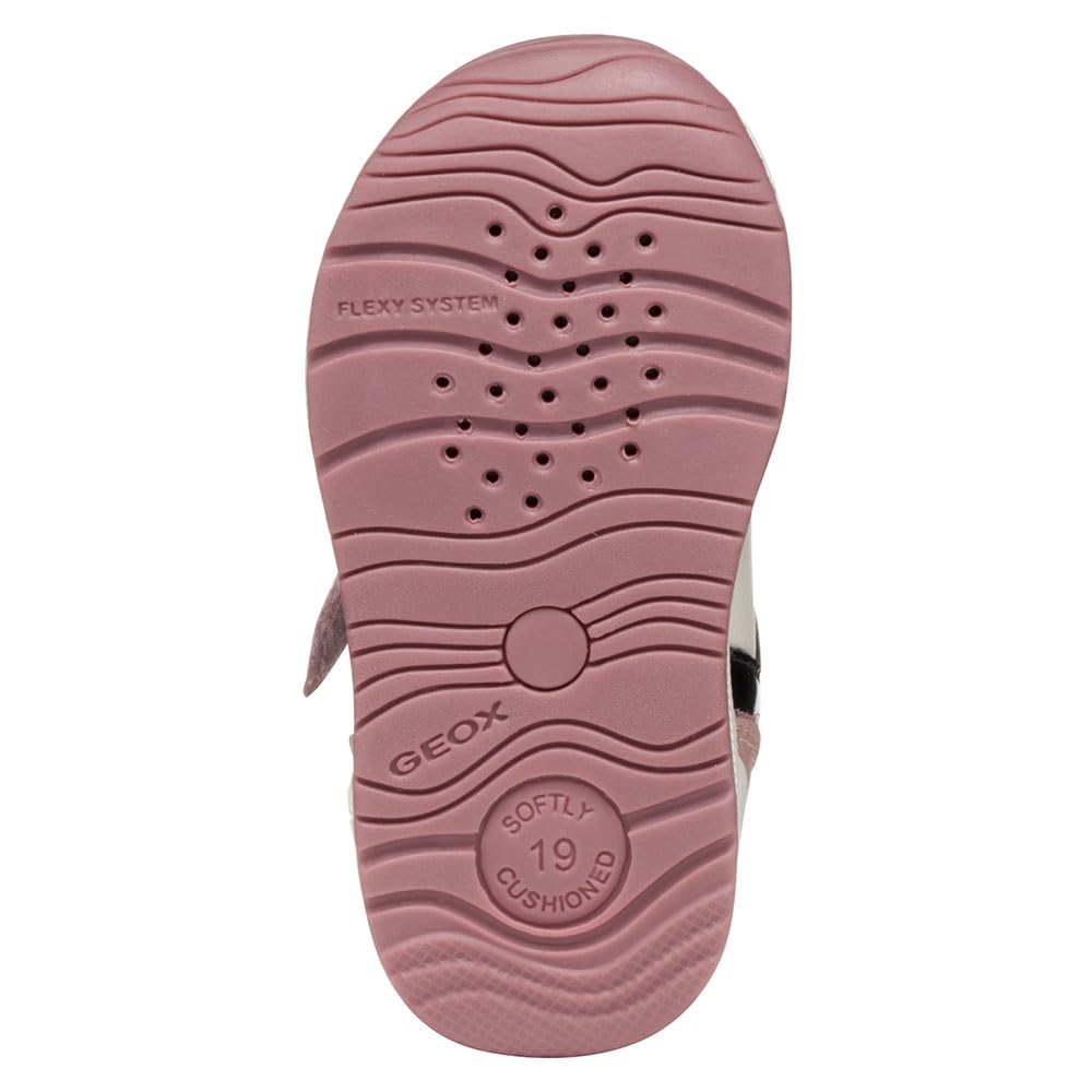 Geox B Rishon Girl, First Walker Shoe Bebé-Niñas