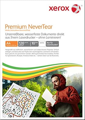 Xerox 003R98126 Premium Never Tear papier A4, 10 arkuszy, biały