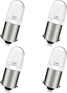 SOFOC BA9S 240V LED電球 白色 家電、産業機器、アーケードマシン表示灯、商業用看板バックライト向け 4個入り