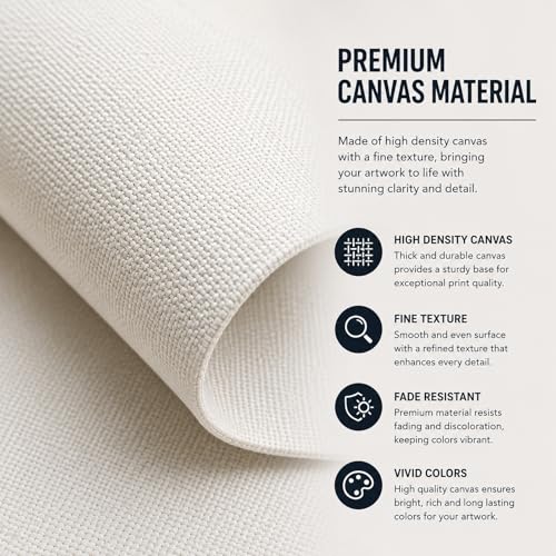 Tableau sur toile vagues de marbre noir et blanc décoration murale design - 5