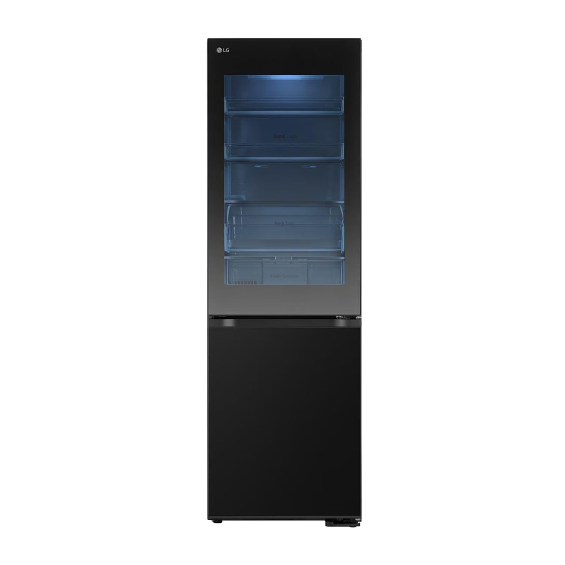 LG GBG5160CEV - Frigorifero Combi Instaview Door Cooling+, 1,86 m, classe C, capacità 352 l, acciaio nero grafite
