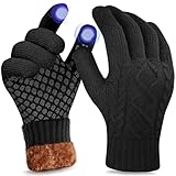 Origem Gants Hiver Homme et Femme, Gants Chauffants Chauds à Écran Tactile Doublés de P...