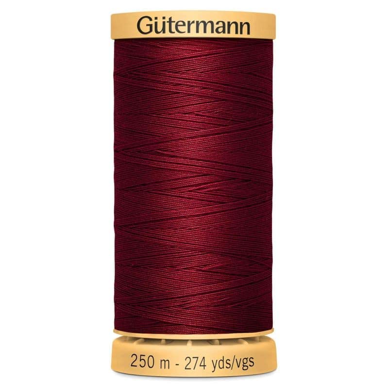 Gutermann Natural Cotton 250m, Wine