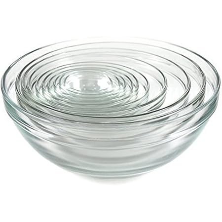 Kangaroo's 10 Pc Glass Bowl Set; Nesting Bowls, Mixing Bowls