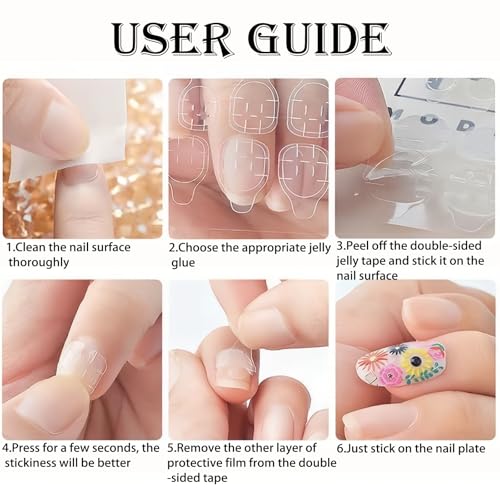 Image of 24 Pcs Press On Nails, Fake Nails For Girls, Cherry Red Cat Eye Press On Nails Kit, Glossy Nail Extensions For Women, Quick Fix For Festivals & Special Occasions