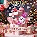 ZZLWAN Kids Karaoke Microphone for Girl Toys: Christmas Birthday Gifts Ideas for 3 4 5 6 7 8 9 10 Year Old Girls