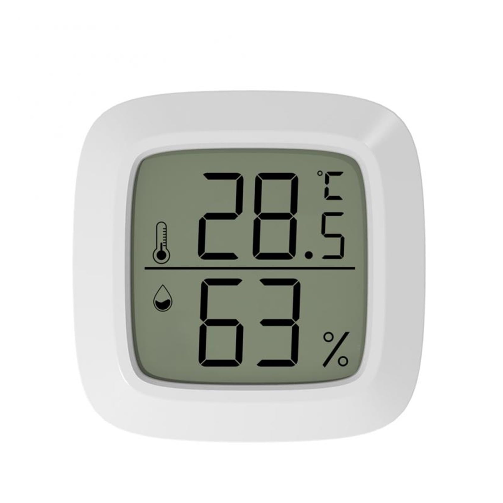 Mini termómetro higrómetro para Interiores, Pantalla LCD Digital, medidor de Temperatura y Humedad, Sensor, estación meteorológica, Instrumento de medición, Controlador 2b+30a