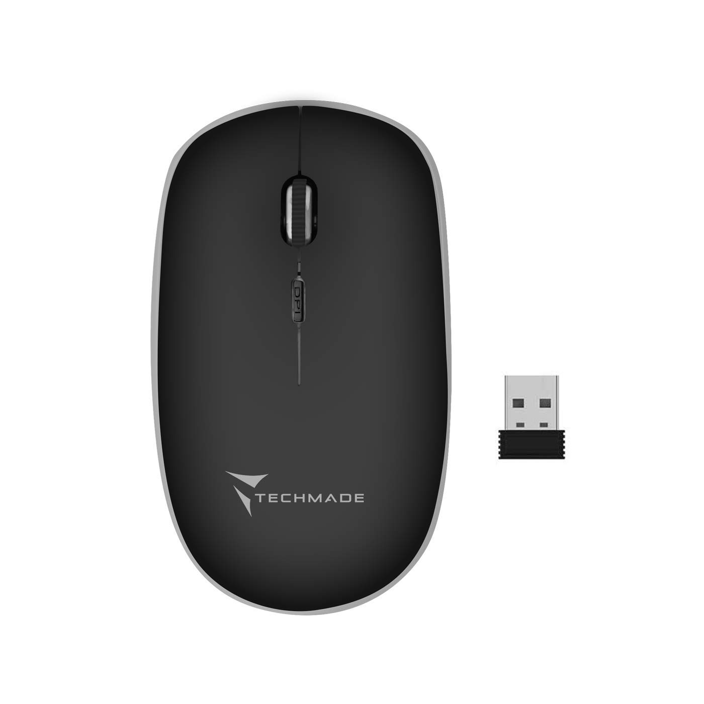 TechmadeWireless Technical Mouse - Black