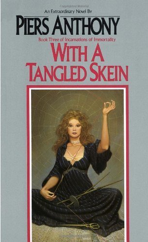 With a Tangled Skein (Incarnations of Immortali... B015QNM0FS Book Cover