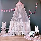 YLLN Mosquitera para bebé con Dosel para Cama con banderine
