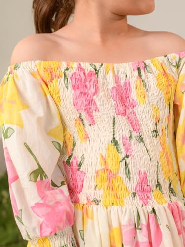 Image of Pspeaches Girls Kurta with Sharara