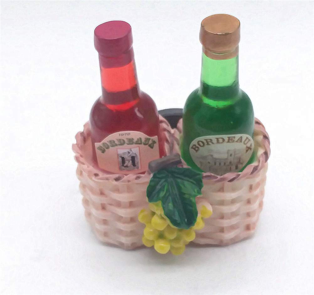 Wedare Francia 3D Bordeaux Vino Frigorifero Magnete Souvenir turistici Resina Adesivi magnetici frigo Magnete casa e Cucina Decorazione dalla Cina