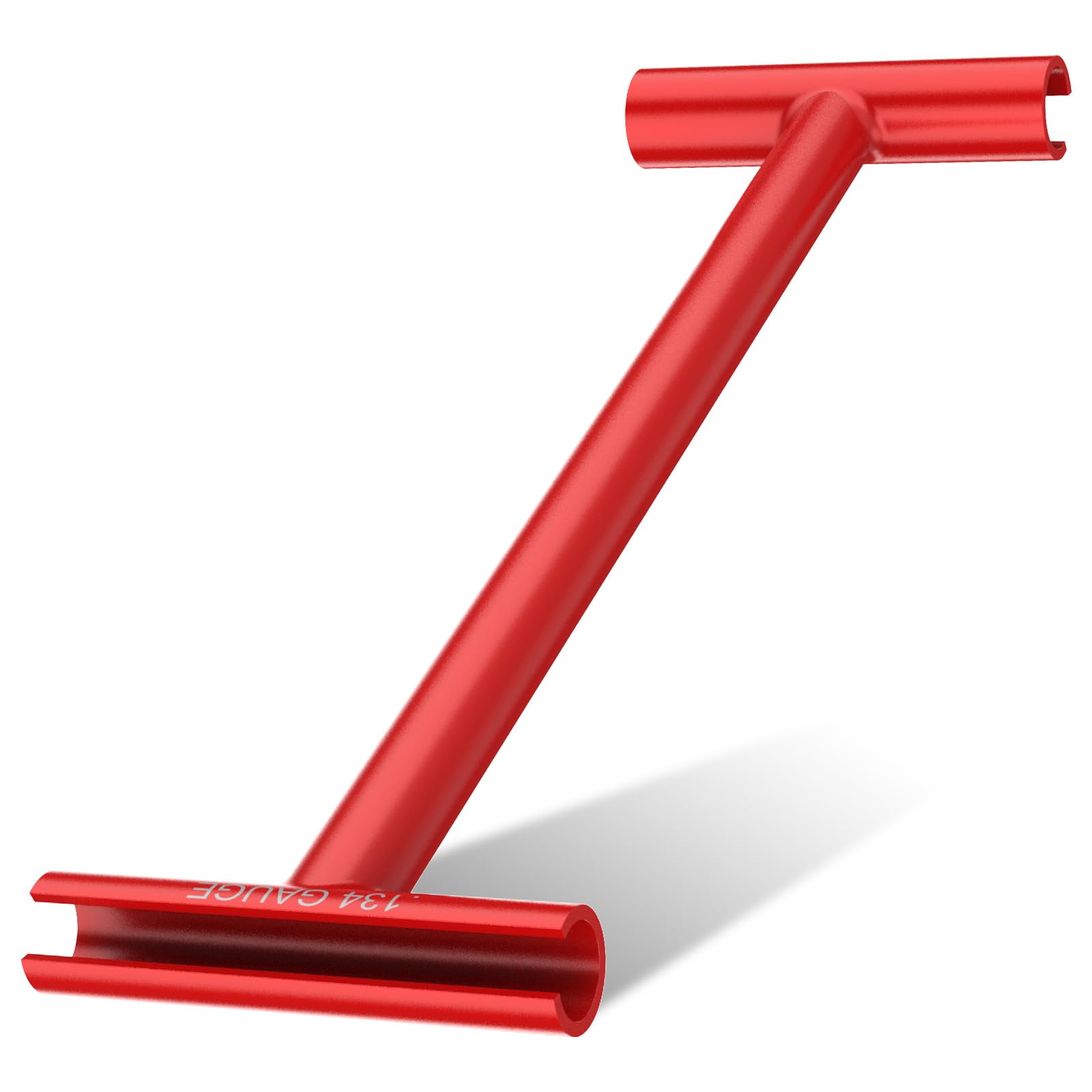 MeBantoo Commercial Hinge Bender Tool, Heavy Duty Adjustable Wrench for .134 & .180 Gauge Door Hinges, Double Head Wrench for Door Gap & Knuckle Bending (Red)