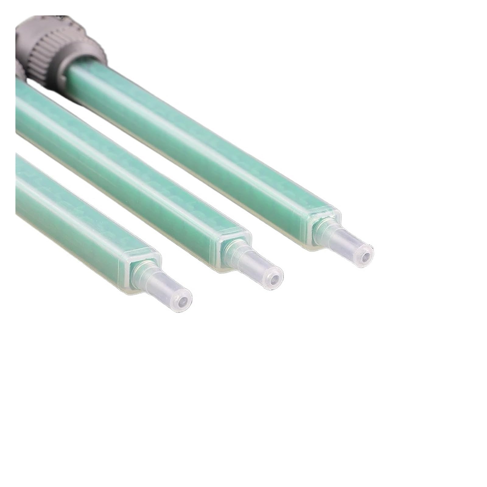 Mezcladores Estáticos 500 Uds. Mezclador de resina con punta for boquilla mezcladora de adhesivo epoxi Mb6-24 (relación 1:1/2:1)