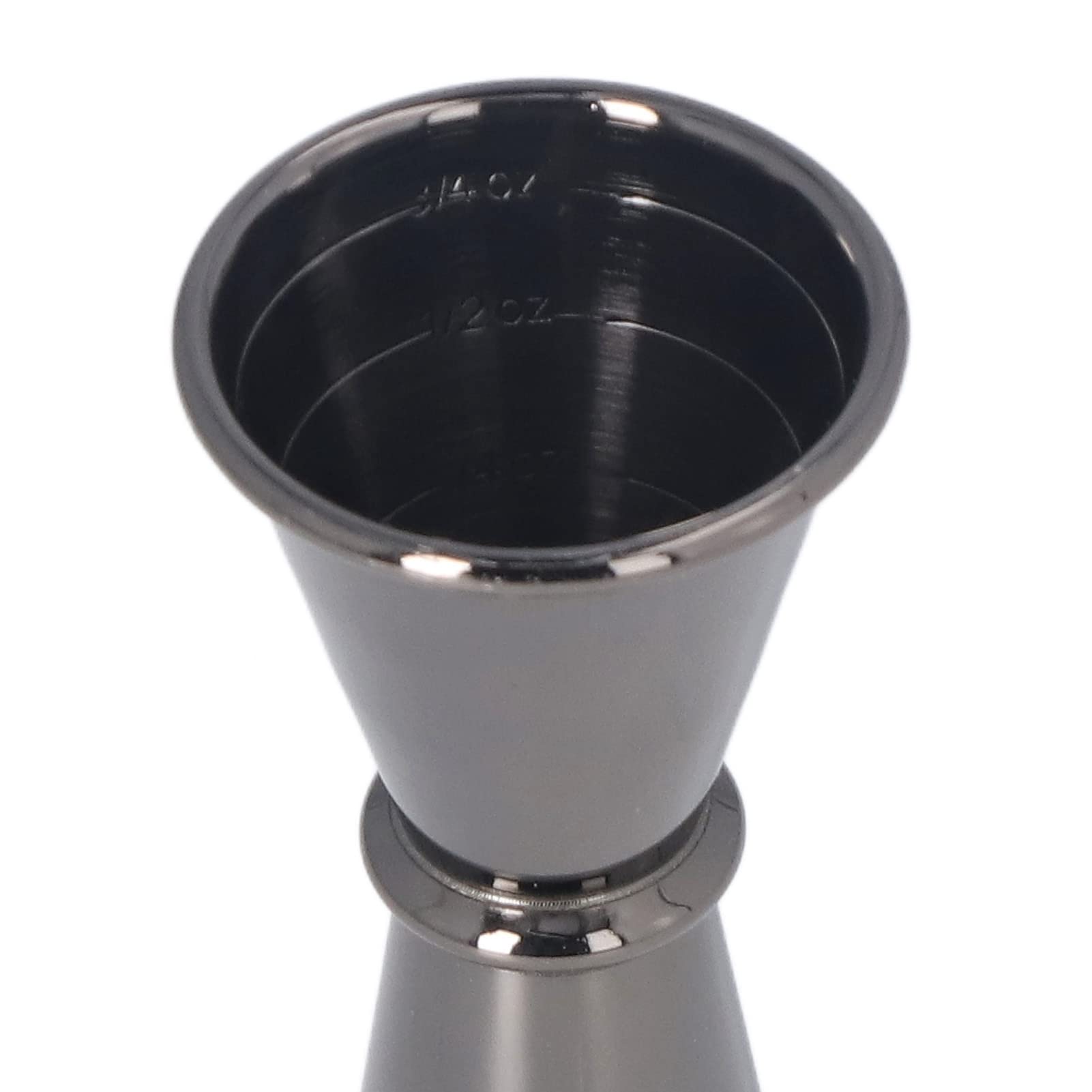 Wisecoco Juego De Coctelera De 11 Piezas, Juego De Coctelera De Acero Inoxidable con Colador De Cuchara De Mezcla Muddler Jigger Recubrimiento Negro para Bartender Bars Party