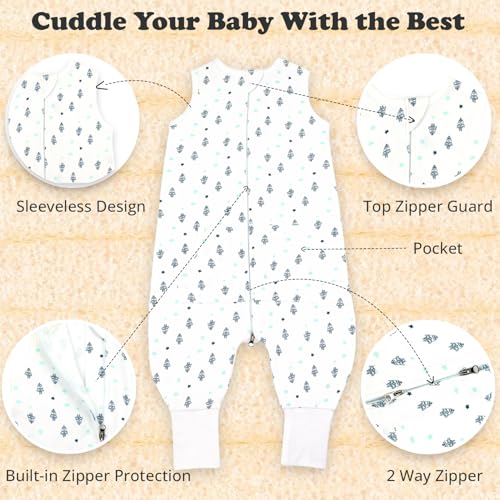 Image of Toddler Sleep Sack with Feet, 2-3T, 1-Pack