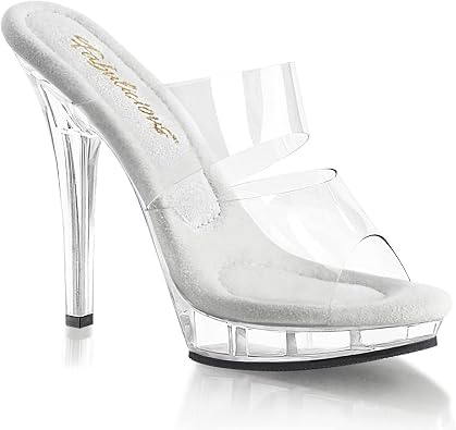 Fabulicious Womens Lip-102 Slide Sandal