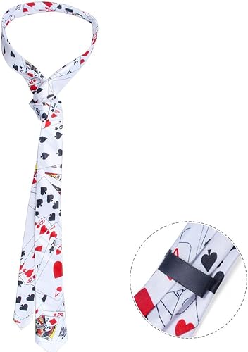 Miniatura 4 de Juego de chaleco de distribuidor de casino, viseras de distribuidor, sombrero, pajarita, tarjeta de juego, corbata, brazalete, para Las Vegas, juego