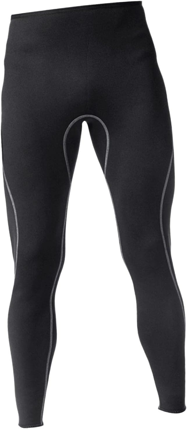 Men Surfing Leggings, Swimming Tights, Keep Warm for Scuba Diving - Multiple Sizes - Black, M