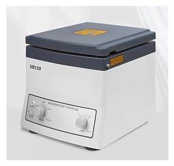Centrifuge, Micro Hematocrit School Laboratory Blood PRP Centrifuge Machine 15300xg With 24 Tubes Capillary Centrifugal SH120,Laboratory device
