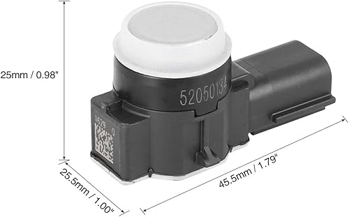 Miniatura 2 de X AUTOHAUX 52050134 Parachoques de coche tono plateado PDC sensor de estacionamiento para Chevrolet Silverado Tahoe para GMC Sierra para Buick para