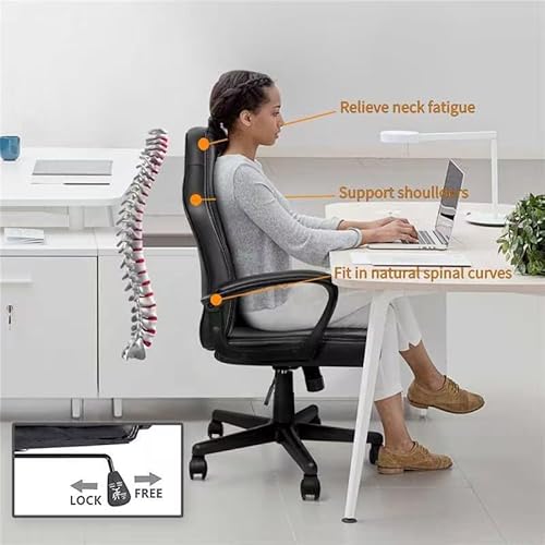 image for Homall Comfy Gaming Chair, Breathable Computer Chair with Lumbar Suppo