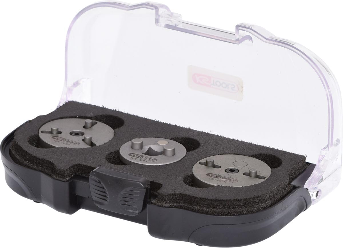 KS TOOLS Juego de adaptadores de herramientas de reposición de pistones de freno, 3 pzs 150.2295 Couleur