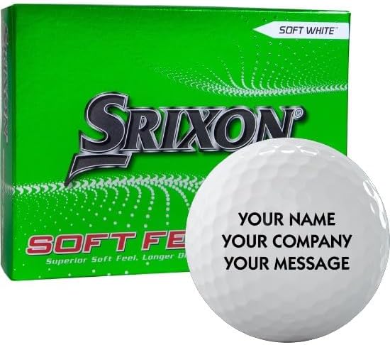 Srixon Soft Feel 13 Personalized Golf Balls
