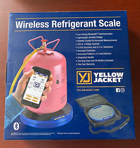 Báscula inalámbrica para refrigerante Yellow Jacket 68864 miniatura 2