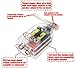 AUTUT 2 Pcs High to Low Speaker Impedance Converter Audio Signal Adapter for Speaker Output to RCA Line Control Car Amplifier Wiring