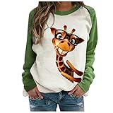 ☘☘ Material und Design: Das Sommer T Shirt für Damen besteht aus hochwertigen Materialien, ist weich, elegant, hautfreundlich und langlebig genug für den täglichen Gebrauch. stylisches und modisches Design macht Sie attraktiver und charmanter. Passt gut zu Shorts oder Jeans, Leggings oder Sandalen! Sie sehen elegant, stilvoll, süß aus und verstärken den visuellen Effekt