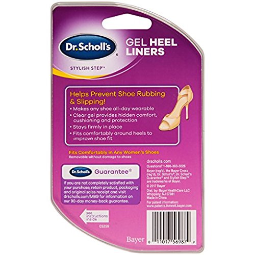 dr scholl's dreamwalk heel liners