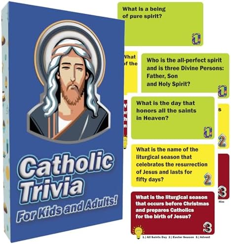 Catholic Gift for Kids & Teens – Family Faith Card Game | Catholi...